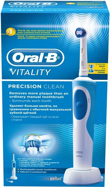 Электрическая зубная щетка Braun Oral-B Vitality Expert Precision Clean D12.513 в Хабаровске и Хабаровском крае от магазина Ammina